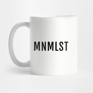 MNMLST, Minimalist design Mug